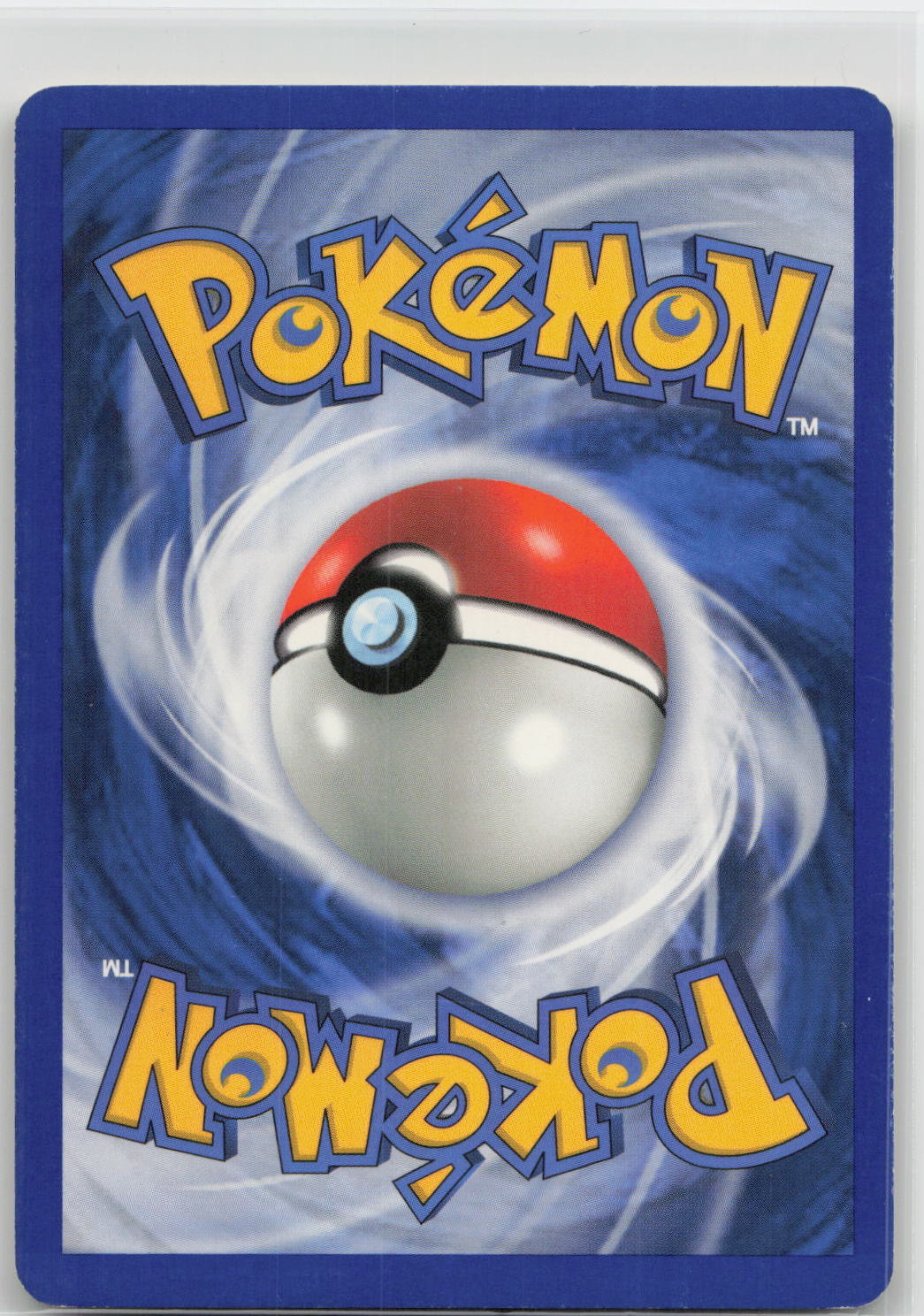 Back of card