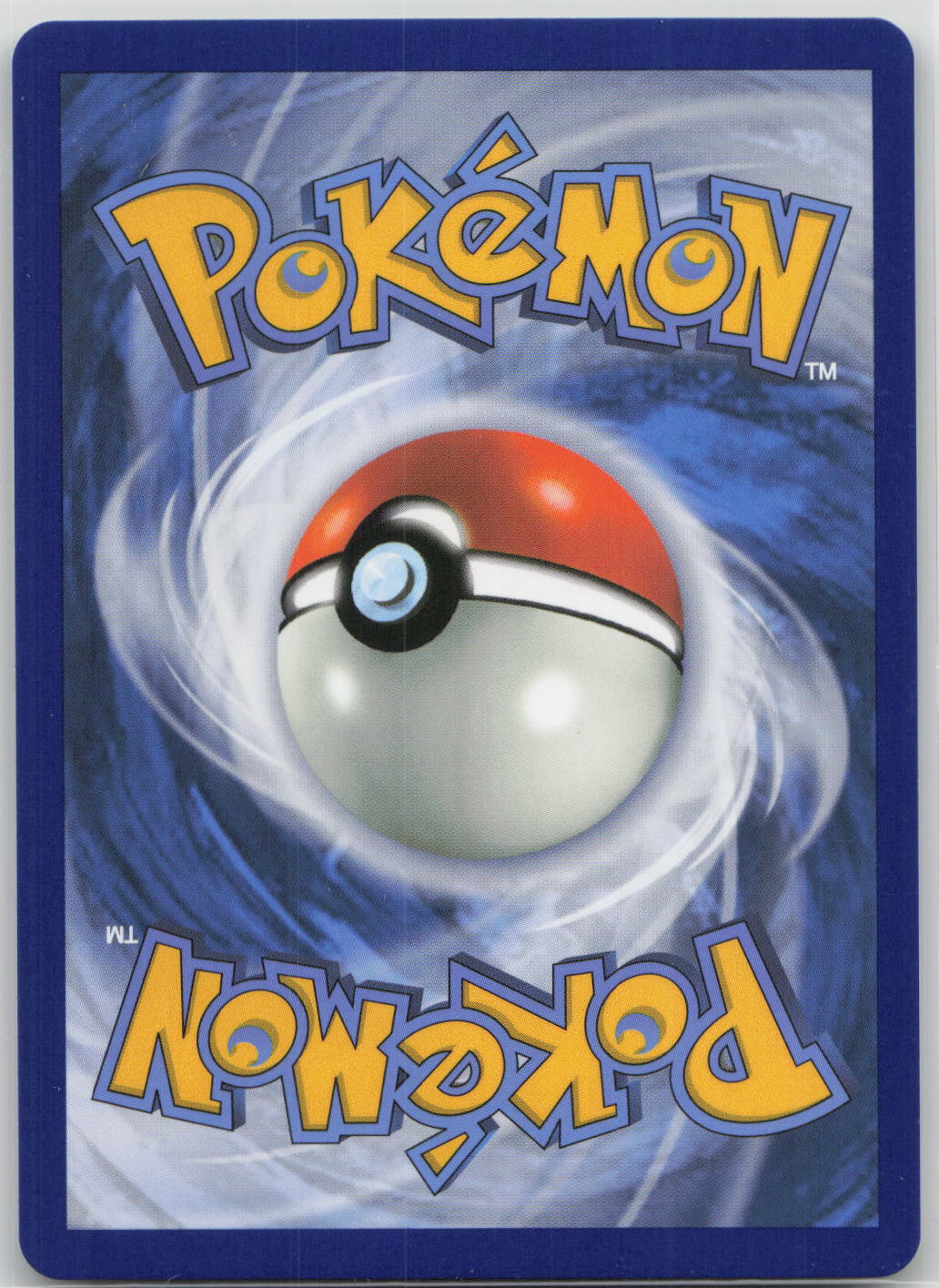 Back of card