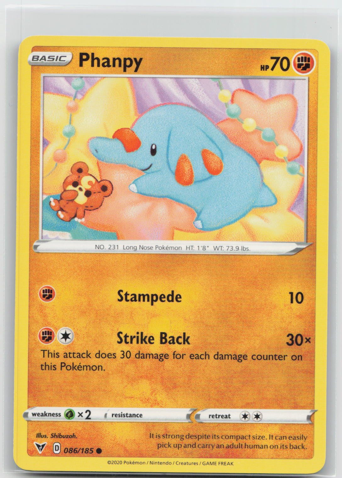 Phanpy - Vivid Voltage 086/185