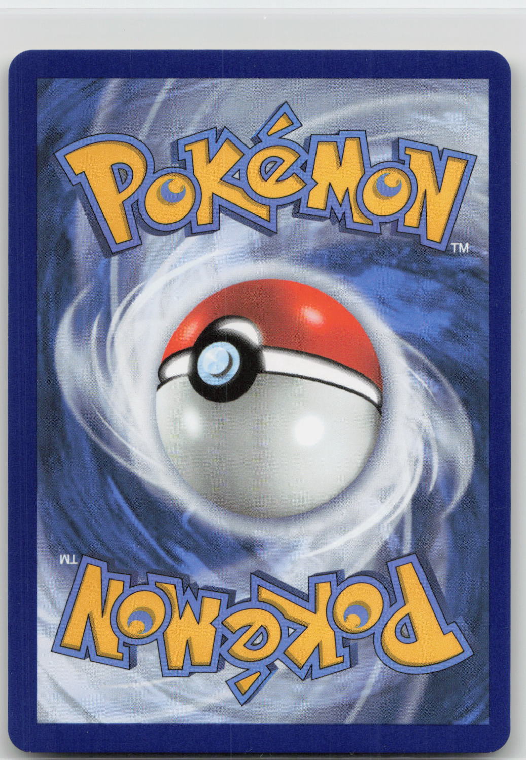 Back of card