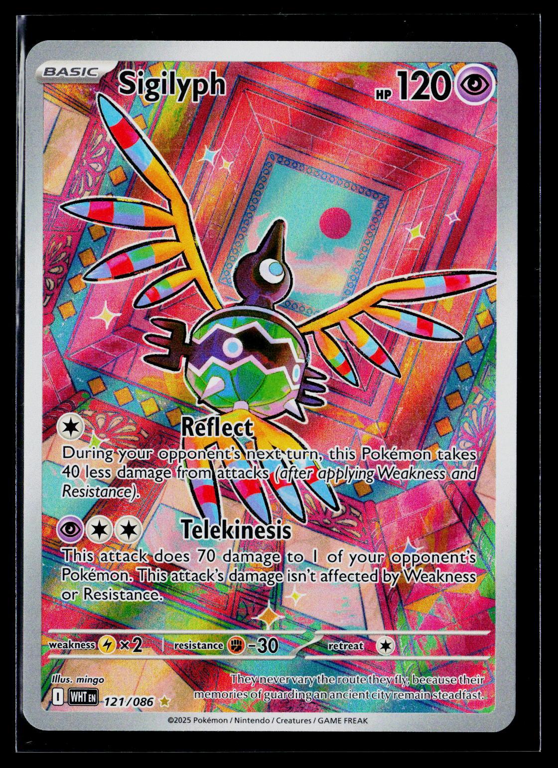 Sigilyph - White Flare 121/086 (NM)