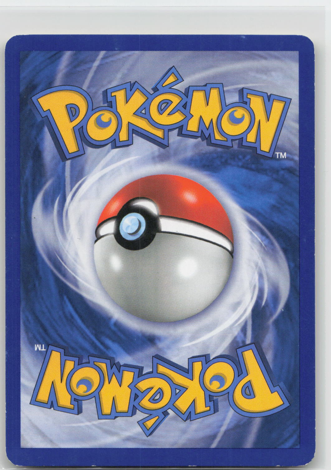 Back of card