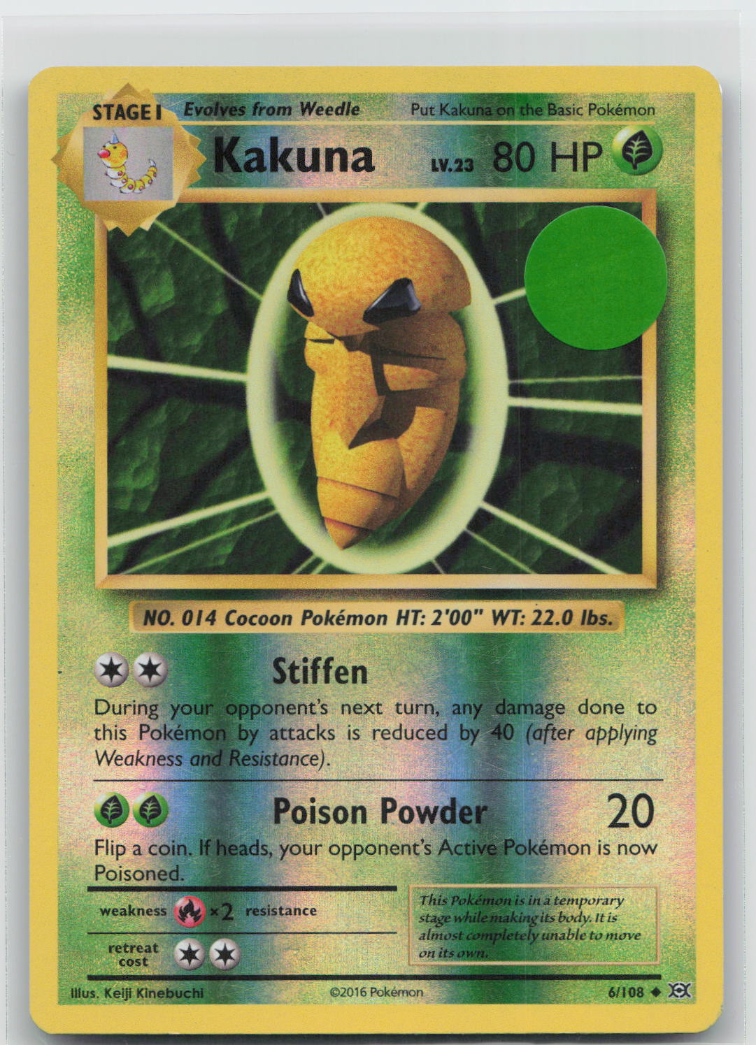 Kakuna - Evolutions 6/108