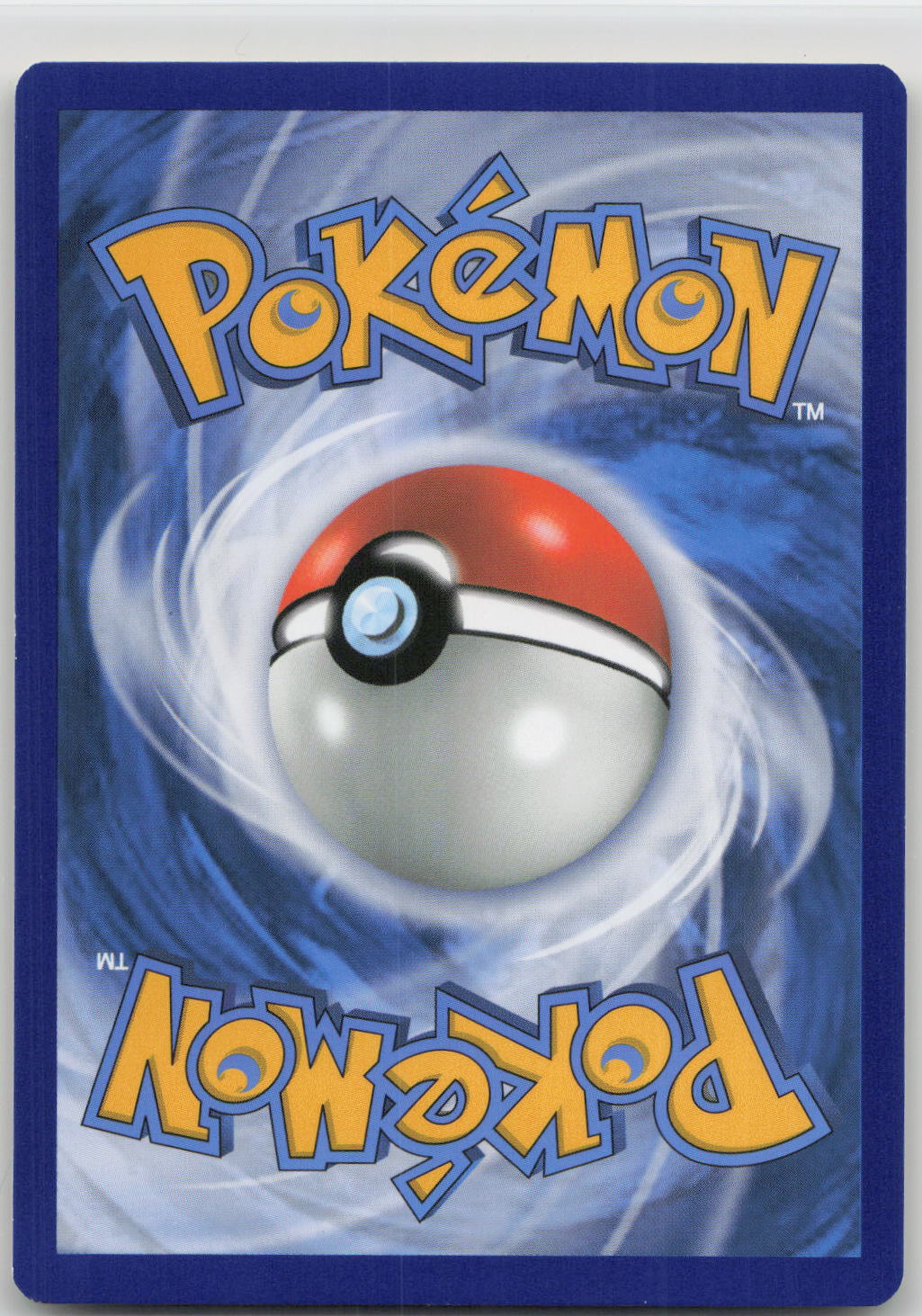 Back of card