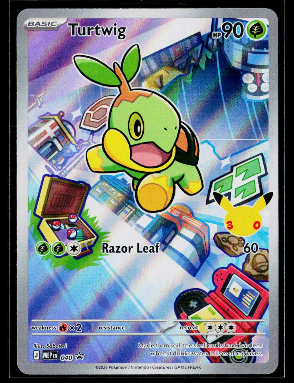 Turtwig - ME: Mega Evolution Promo 040 (NM)