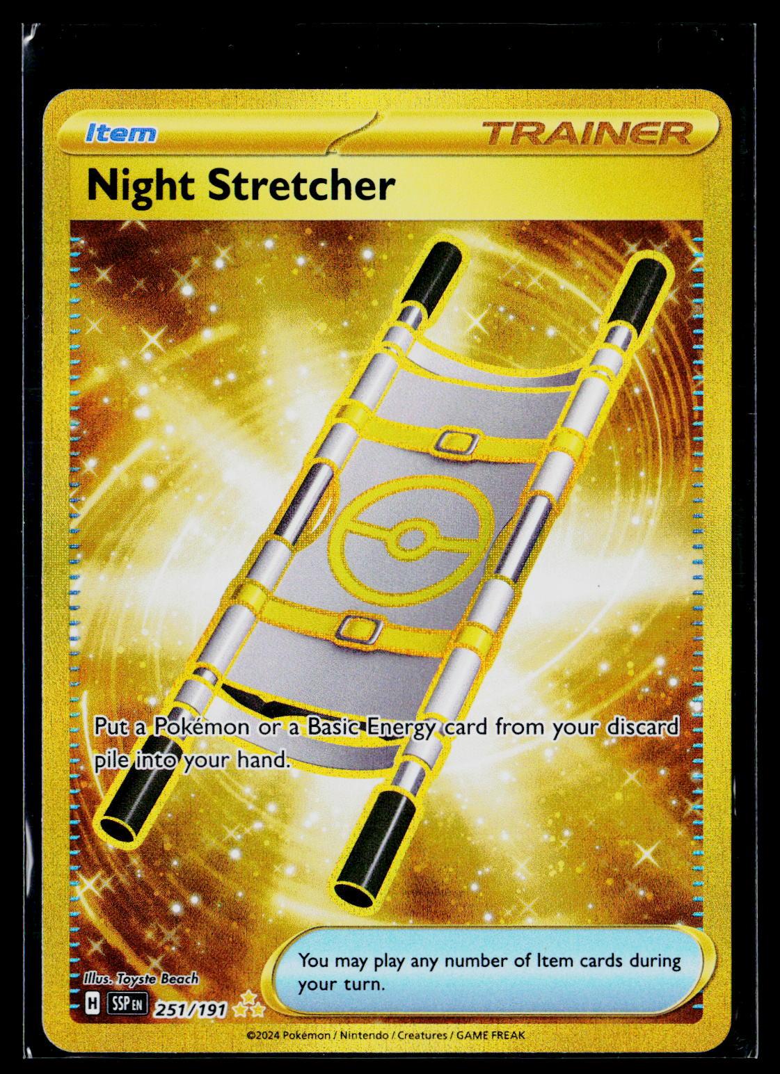 Night Stretcher - Surging Sparks 251/191 (NM)