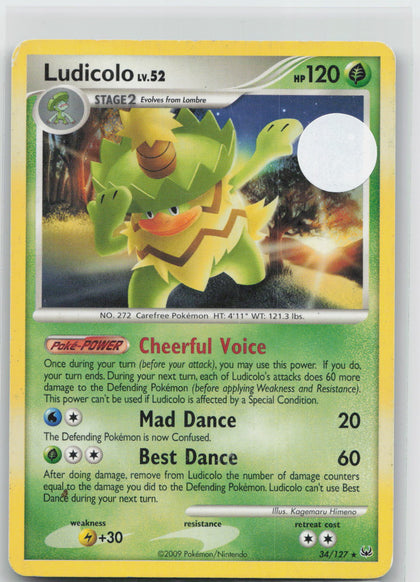 Ludicolo - Platinum 34/127