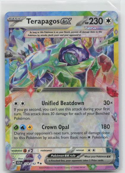Terapagos ex (Prize Pack) - Stellar Crown 128/142