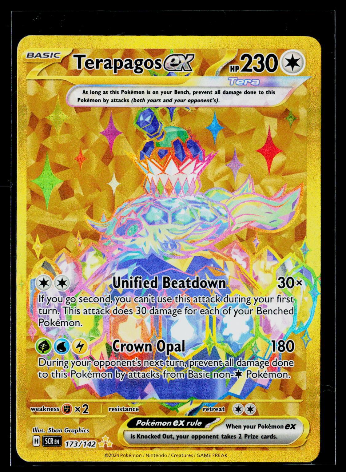 Terapagos ex - Stellar Crown 173/142 (NM)