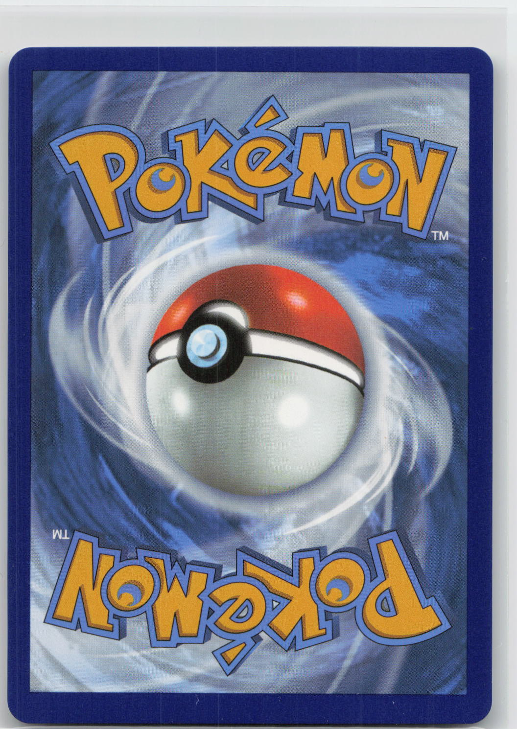 Back of card
