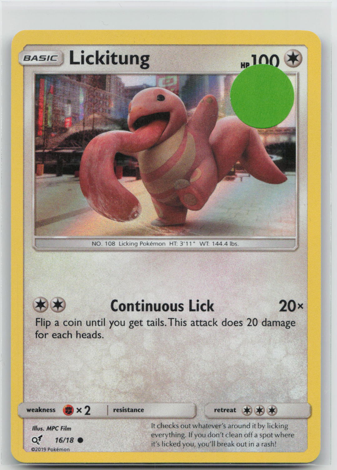 Lickitung - Detective Pikachu 16/18