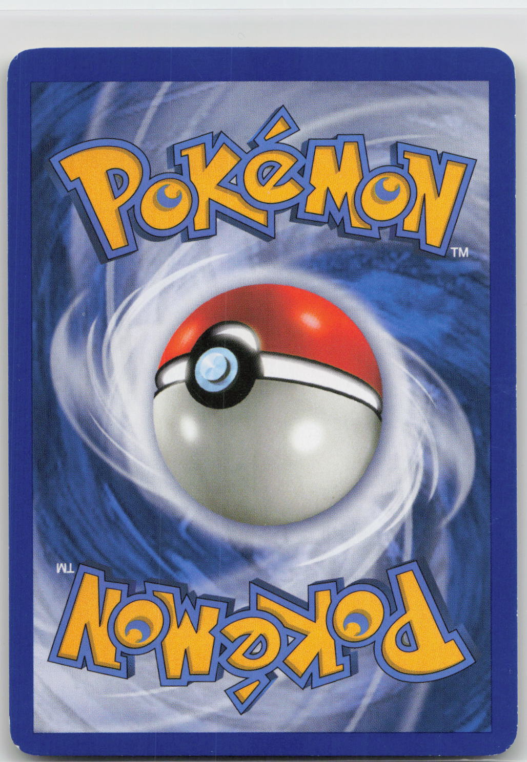 Back of card