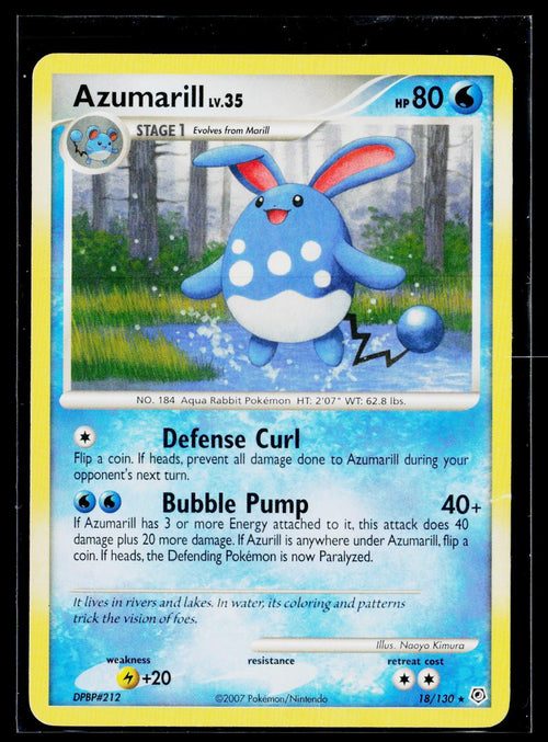 Azumarill - Diamond & Pearl 18/130 (NM)