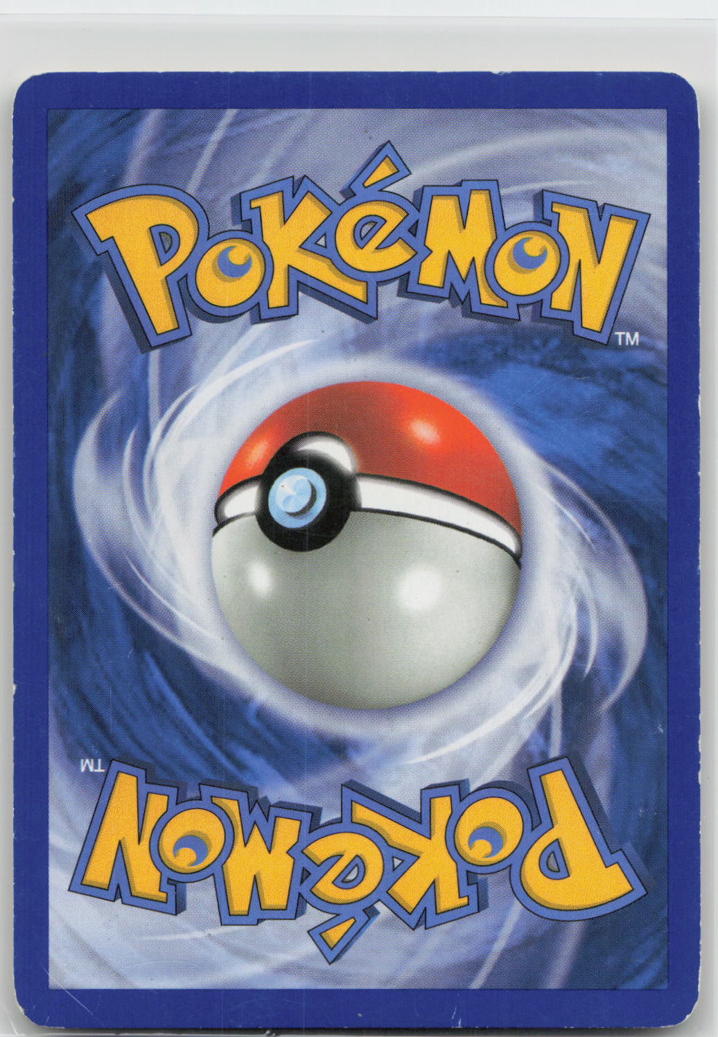 Back of card