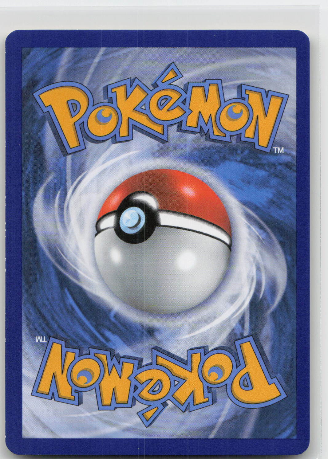 Back of card