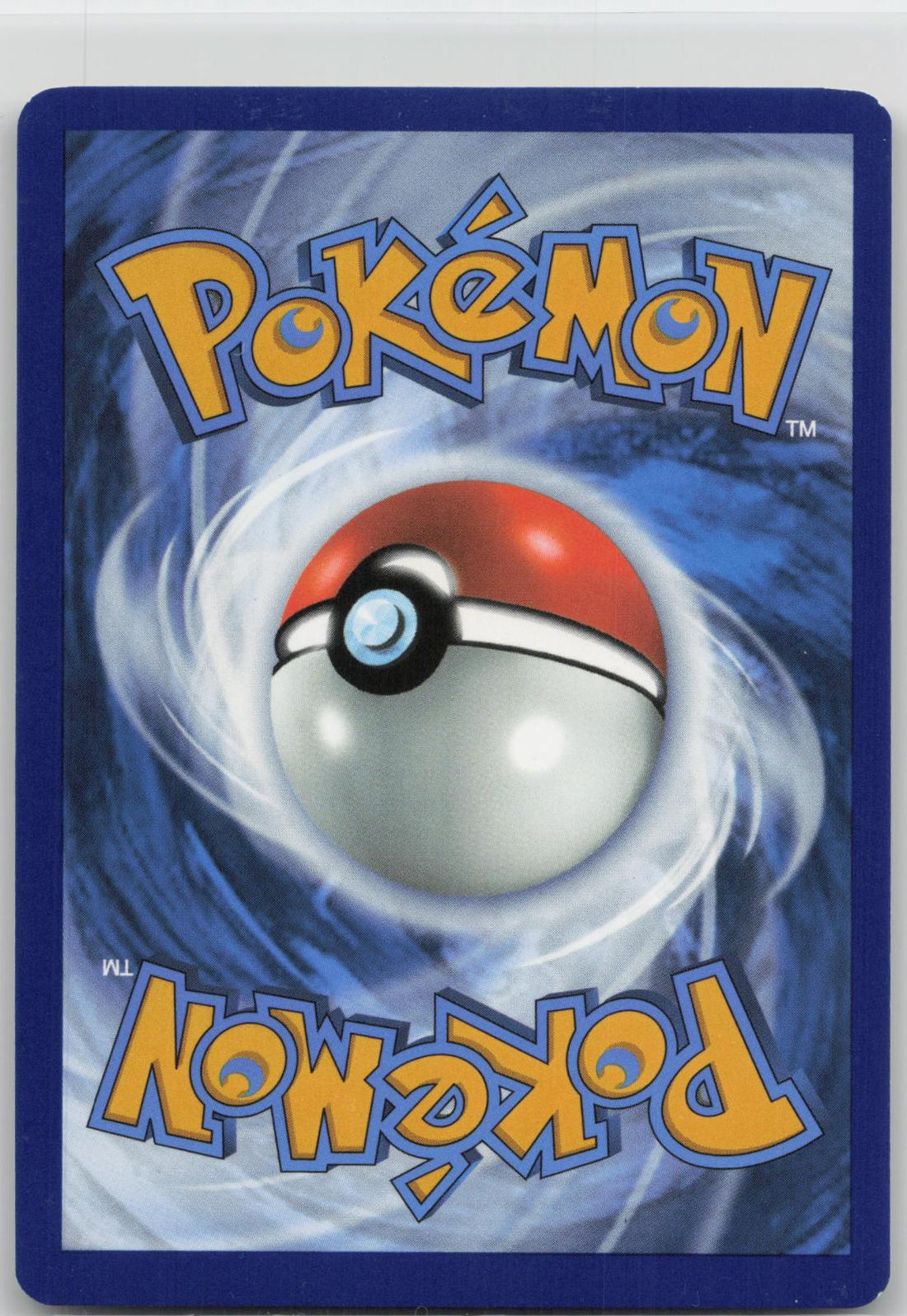Back of card