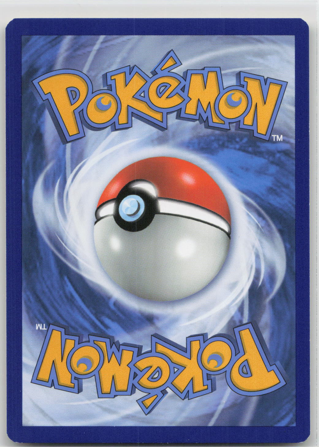 Back of card