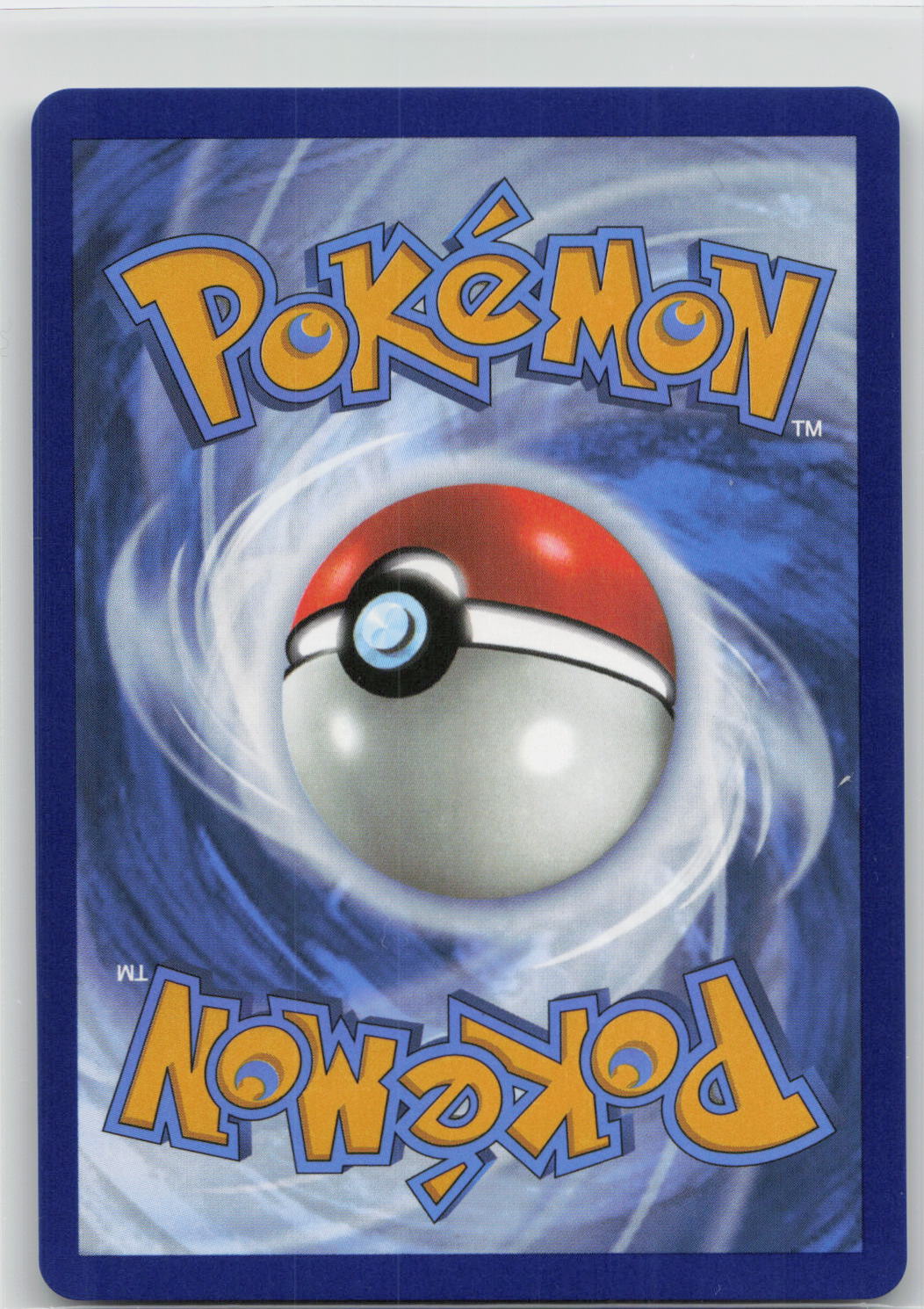 Back of card