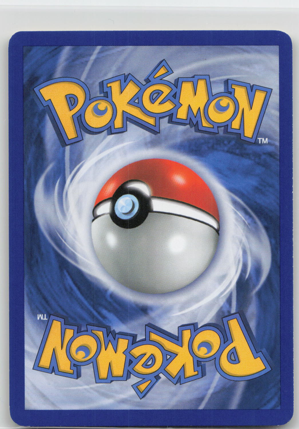 Back of card