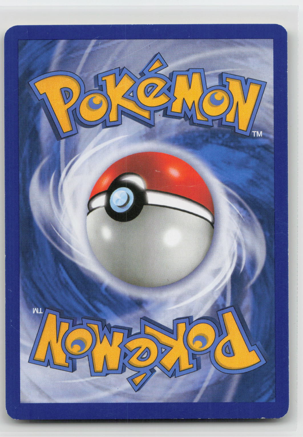 Back of card