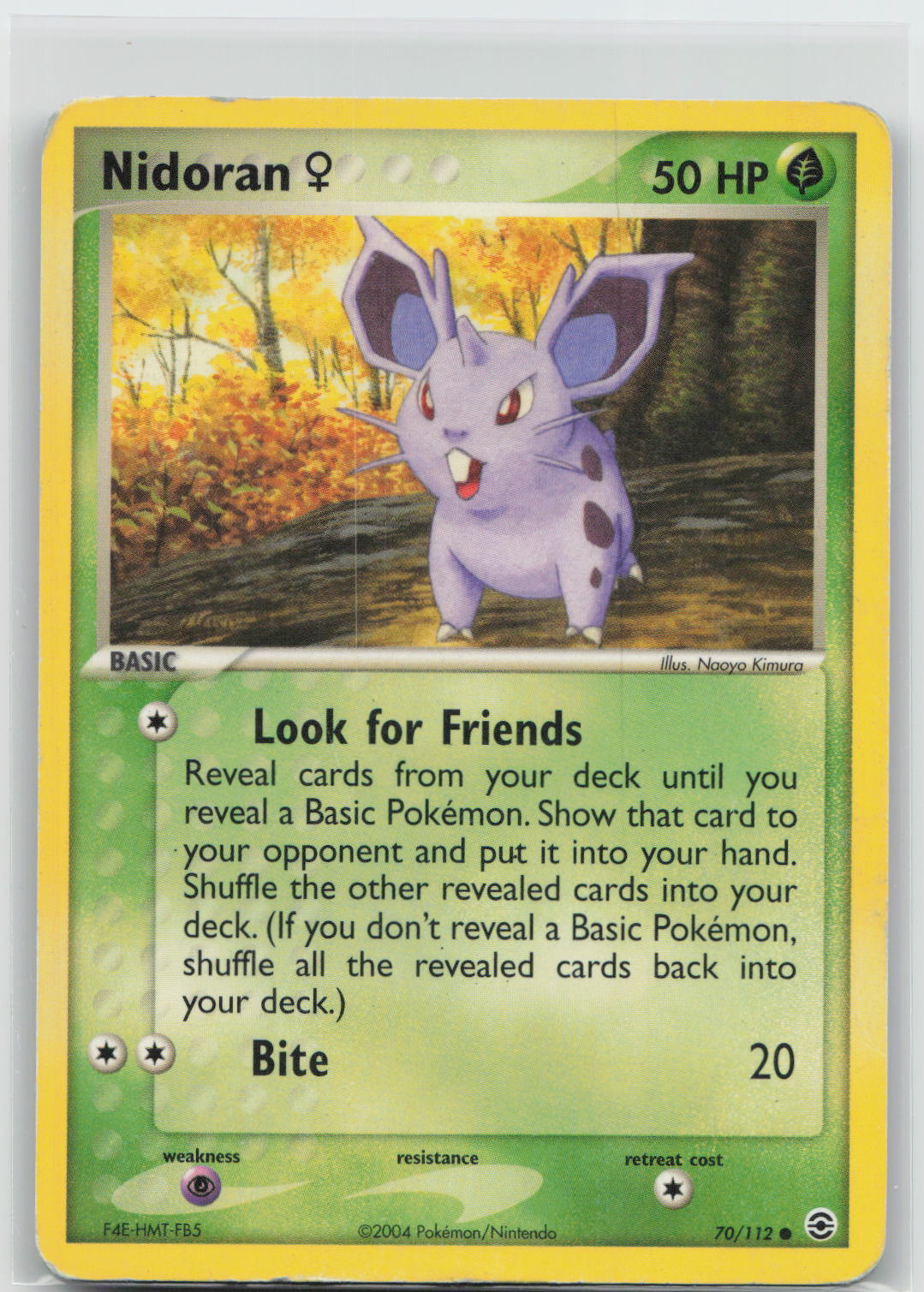 Nidoran F - FireRed & LeafGreen 70/112