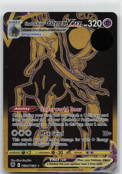 Shadow Rider Calyrex VMAX - Astral Radiance Trainer Gallery TG30/TG30
