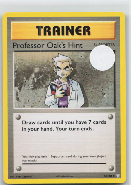 Professor Oak's Hint - Evolutions 84/108