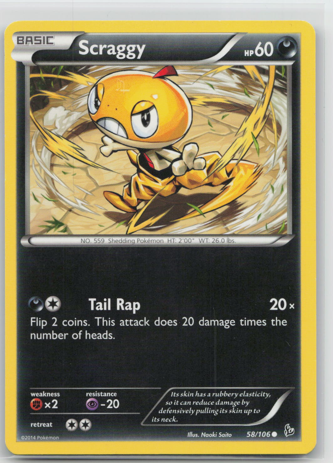 Scraggy - Flashfire 58/106