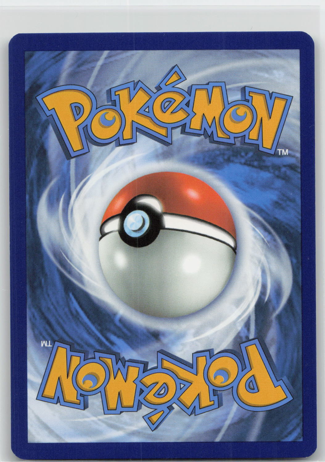 Back of card