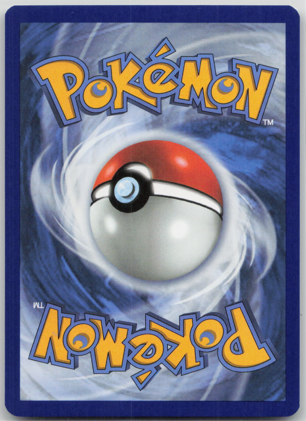 Back of card