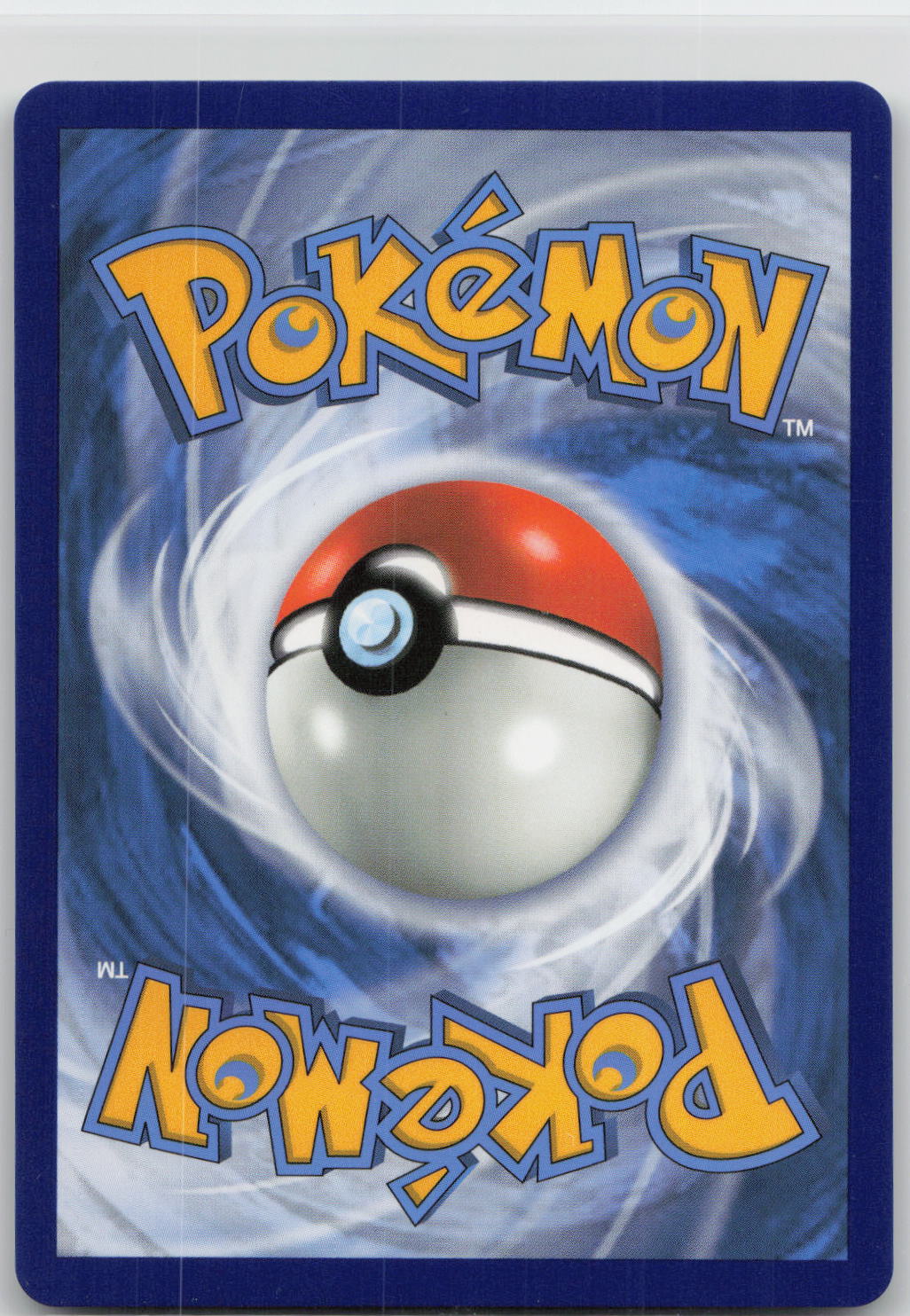 Back of card