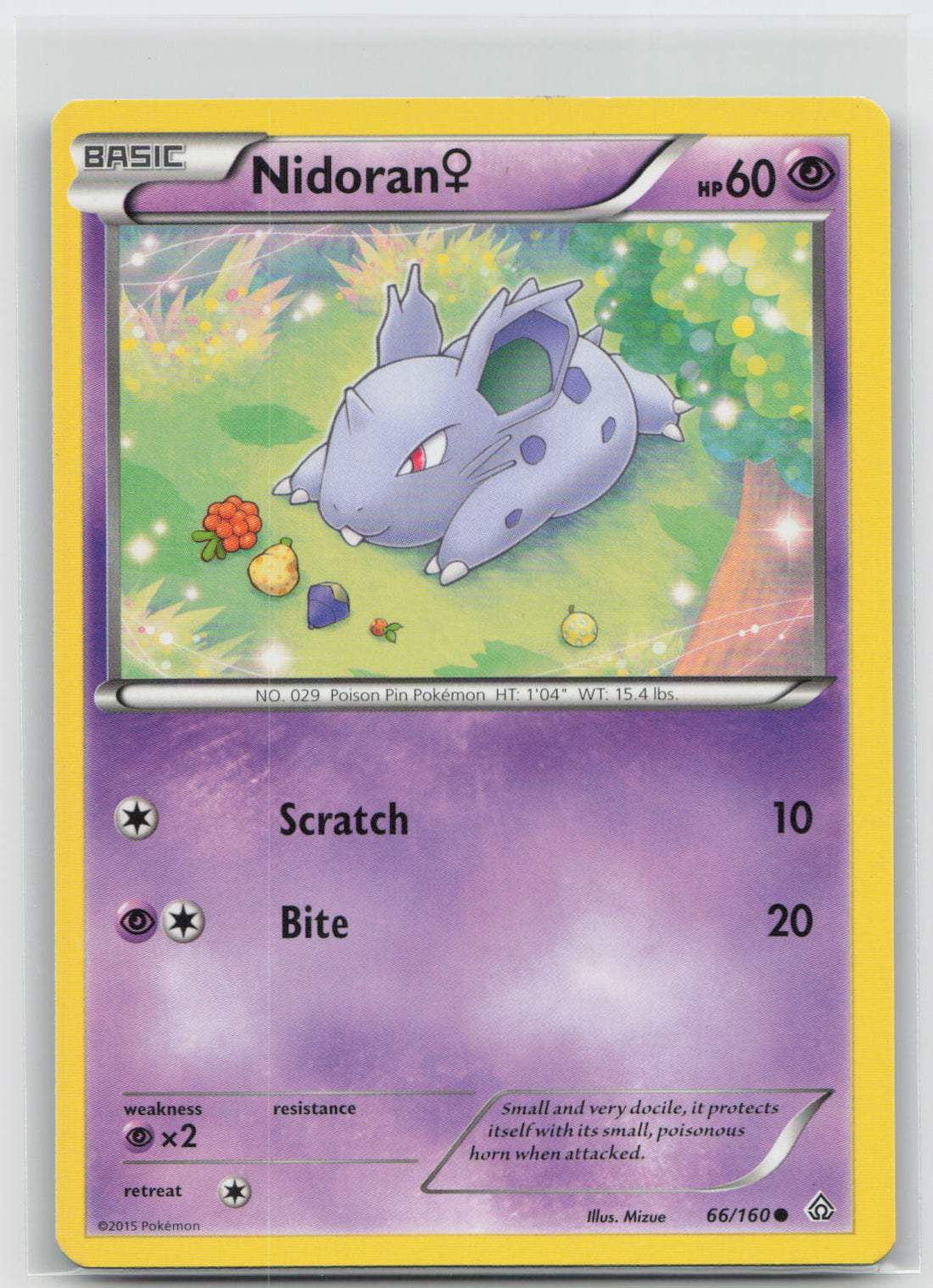 Nidoran F - Primal Clash 66/160