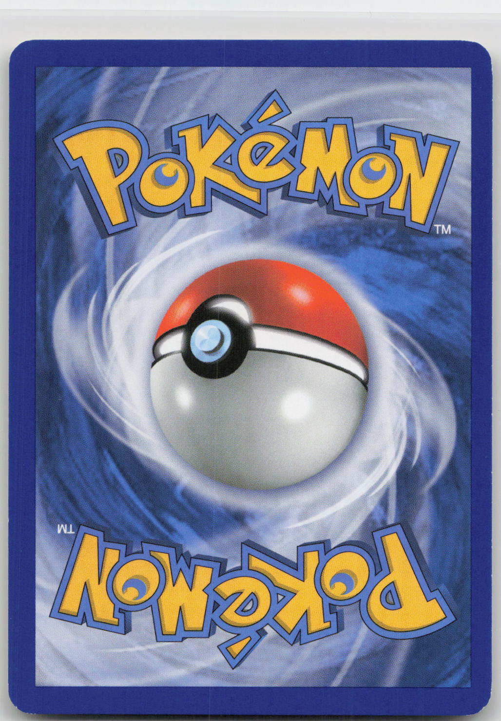 Back of card