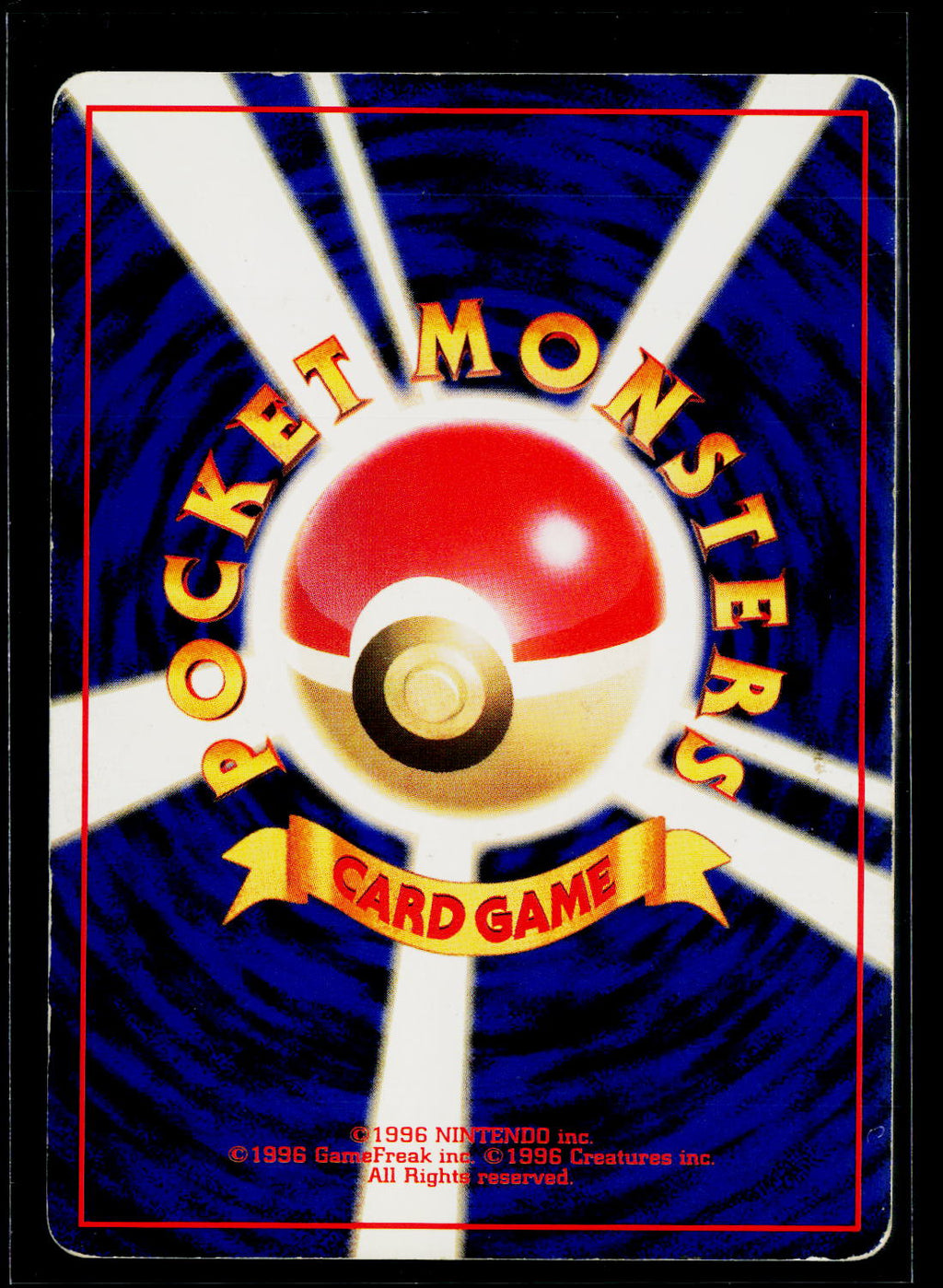 Dark Charizard - Team Rocket NO. 006 back (PL)