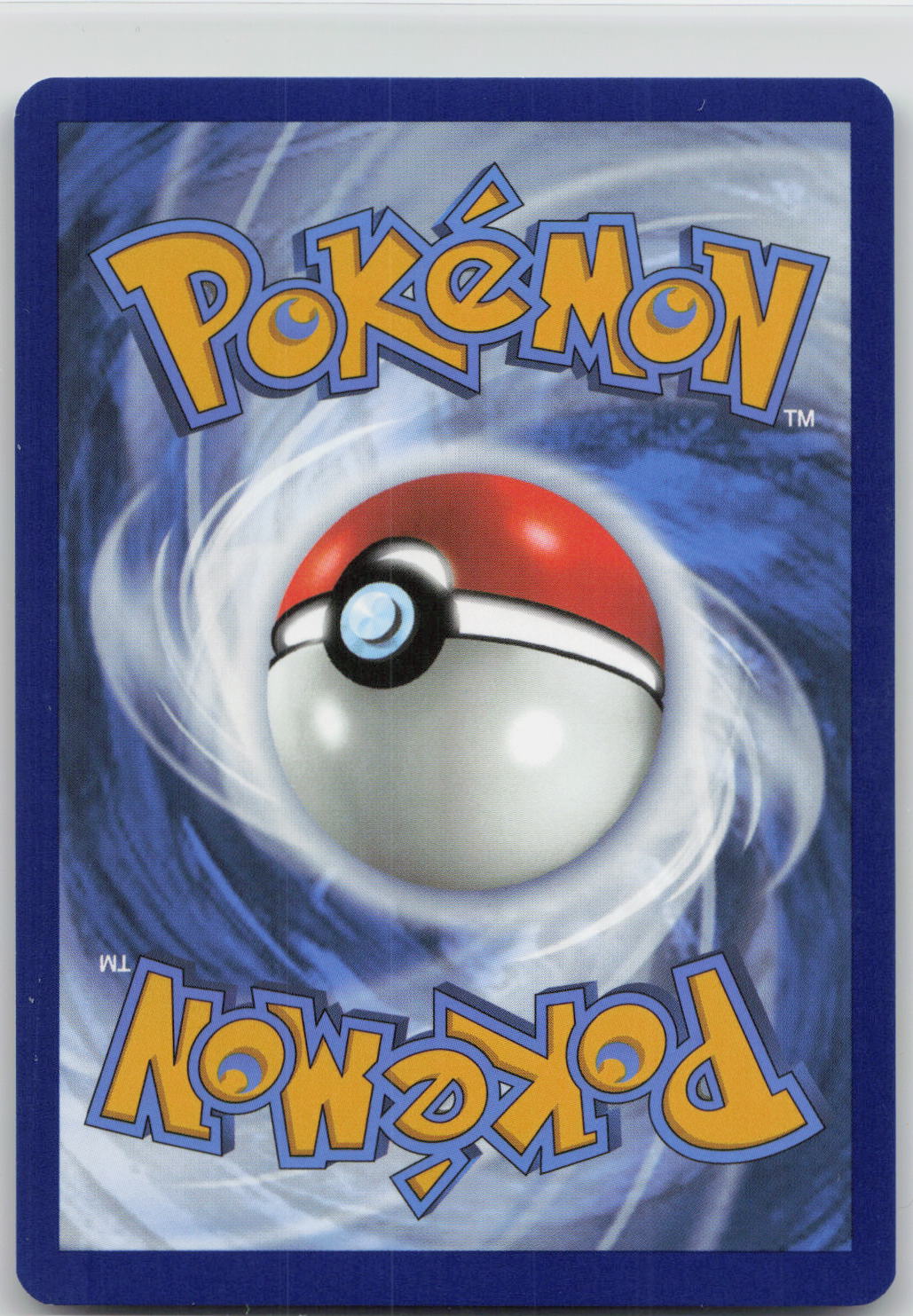 Back of card