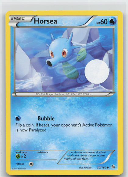 Horsea - Primal Clash 30/160