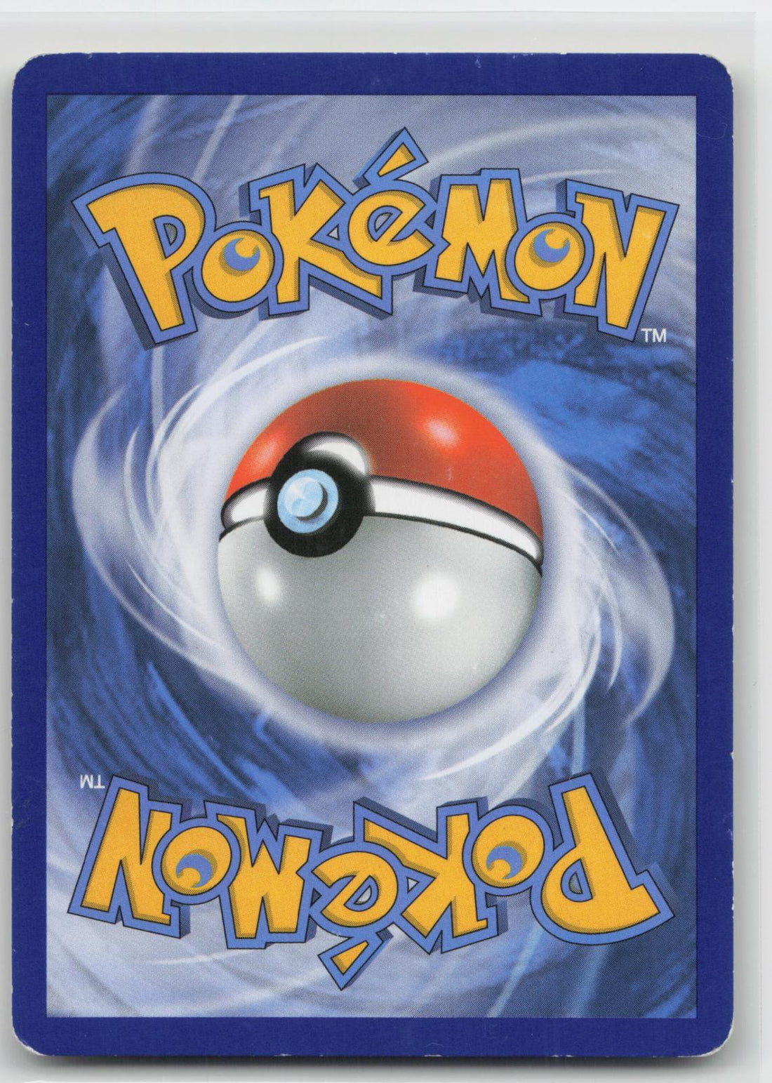 Back of card