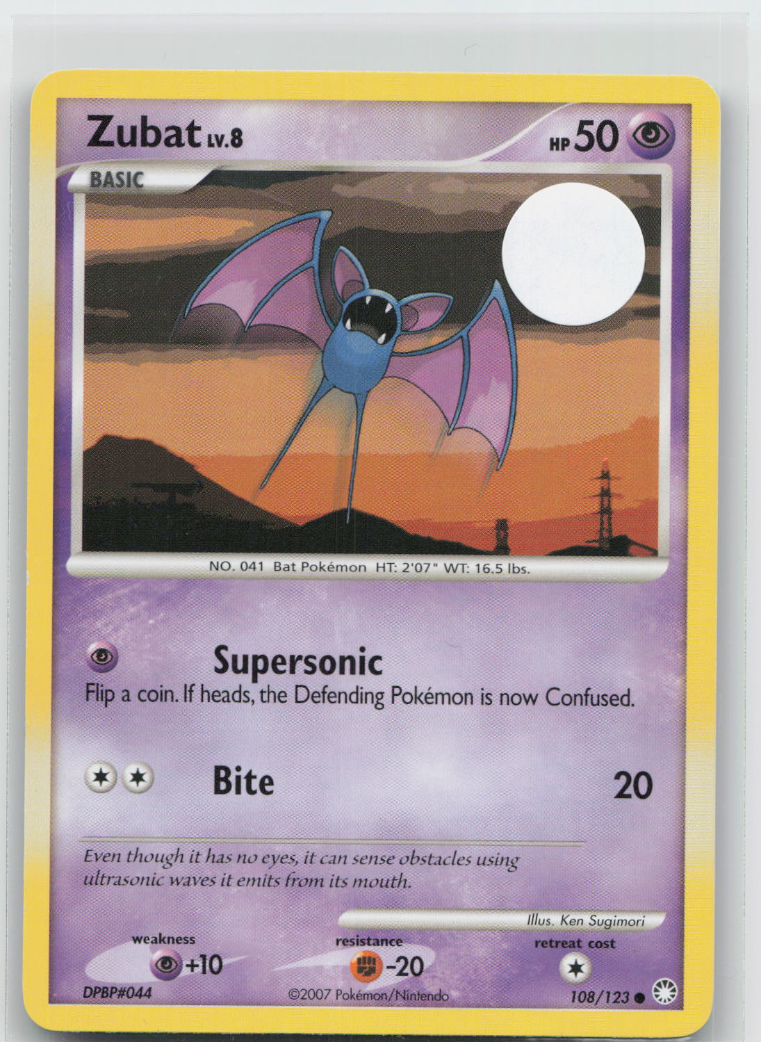Zubat - Mysterious Treasures 108/123
