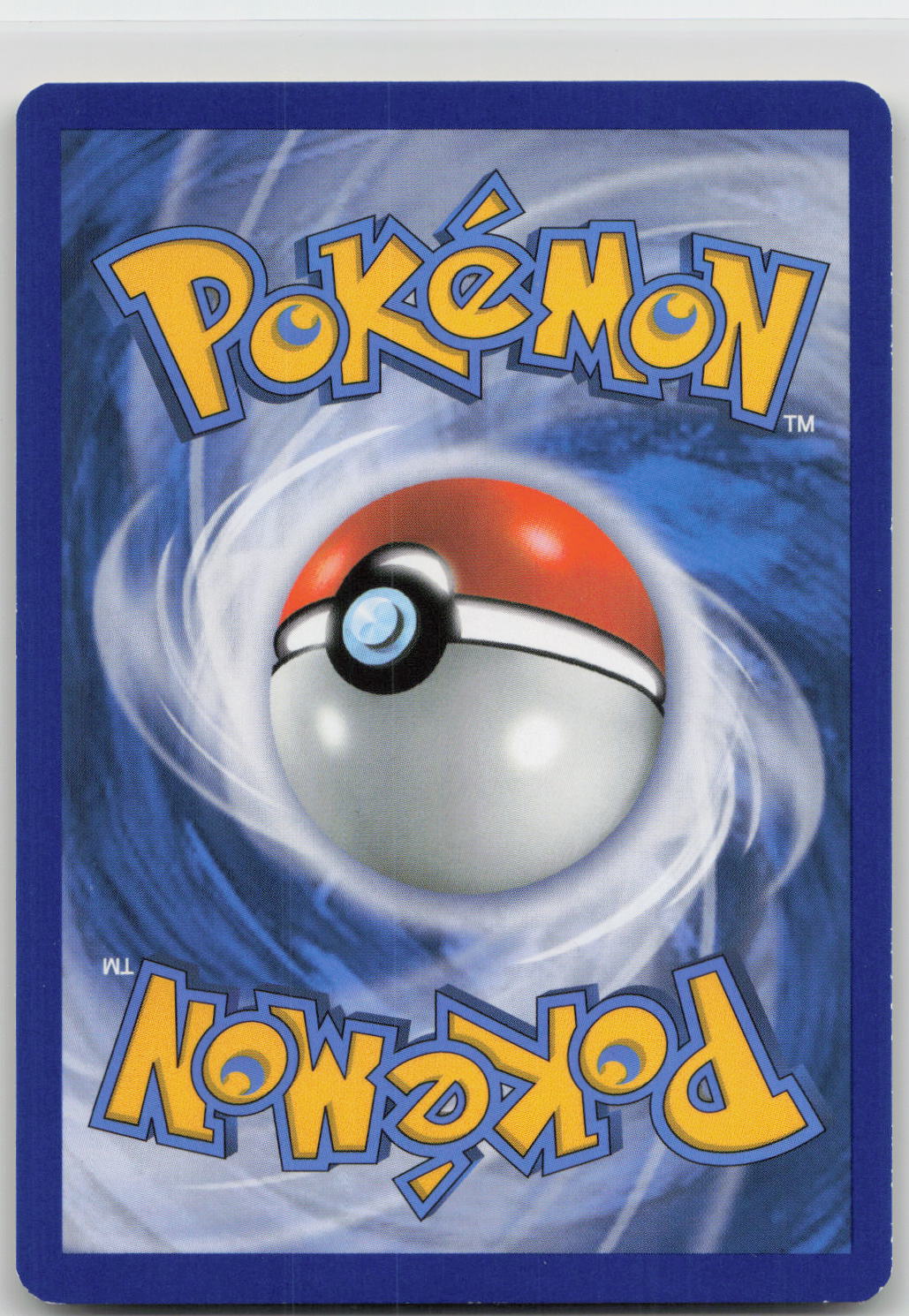 Back of card