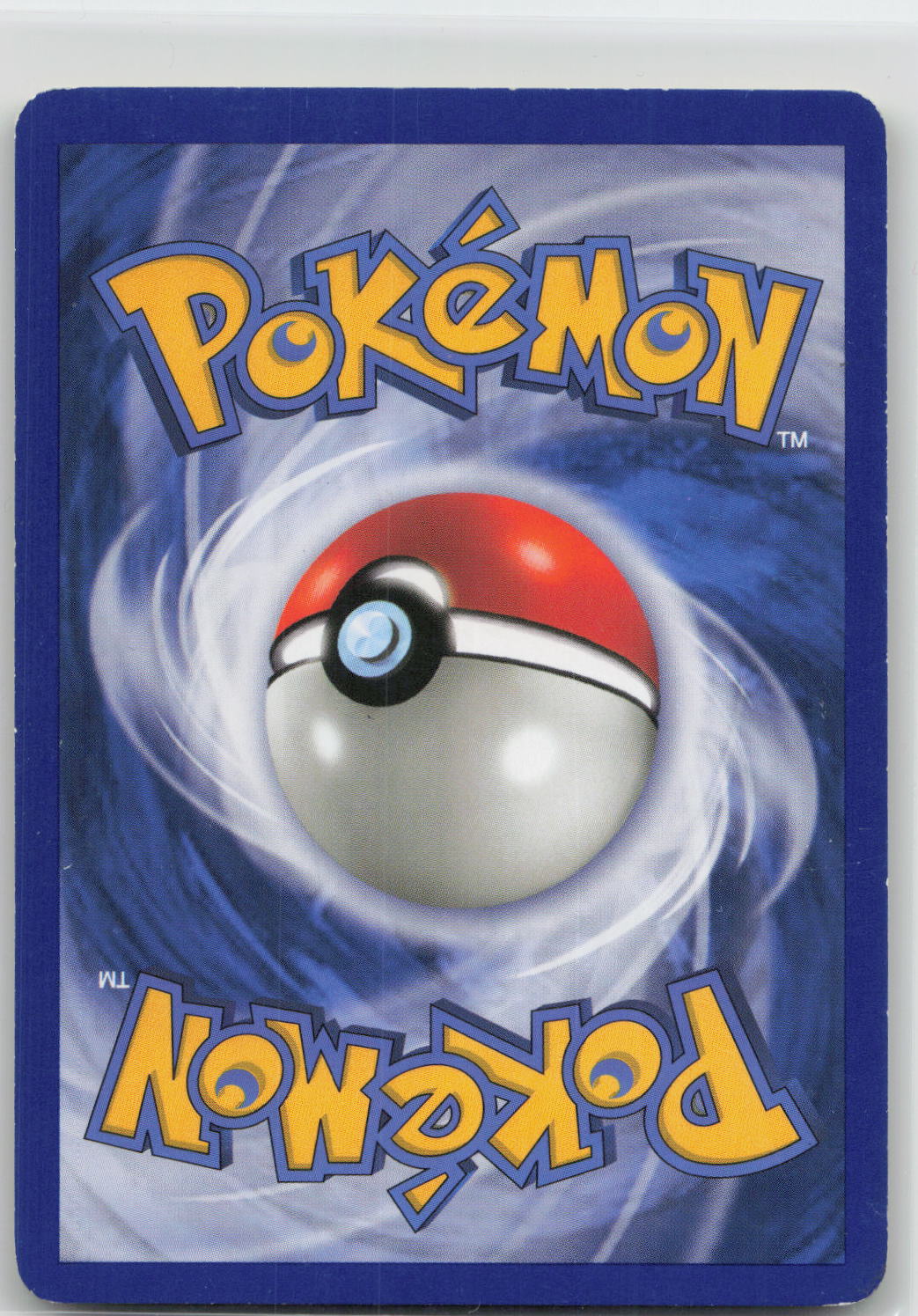 Back of card