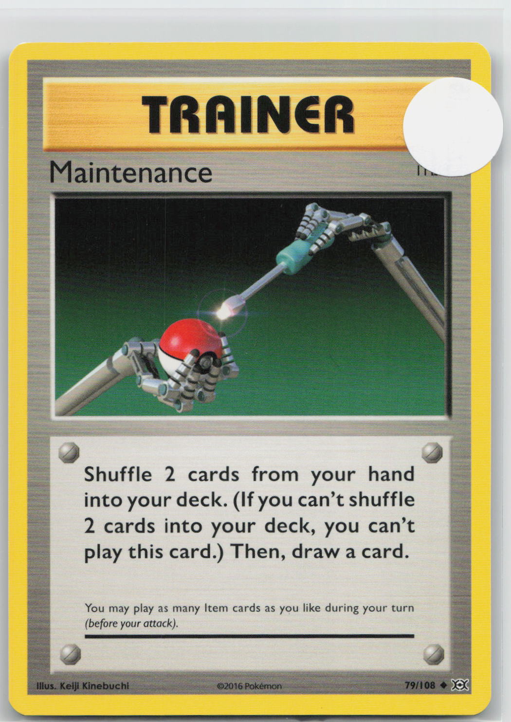 Maintenance - Evolutions 79/108