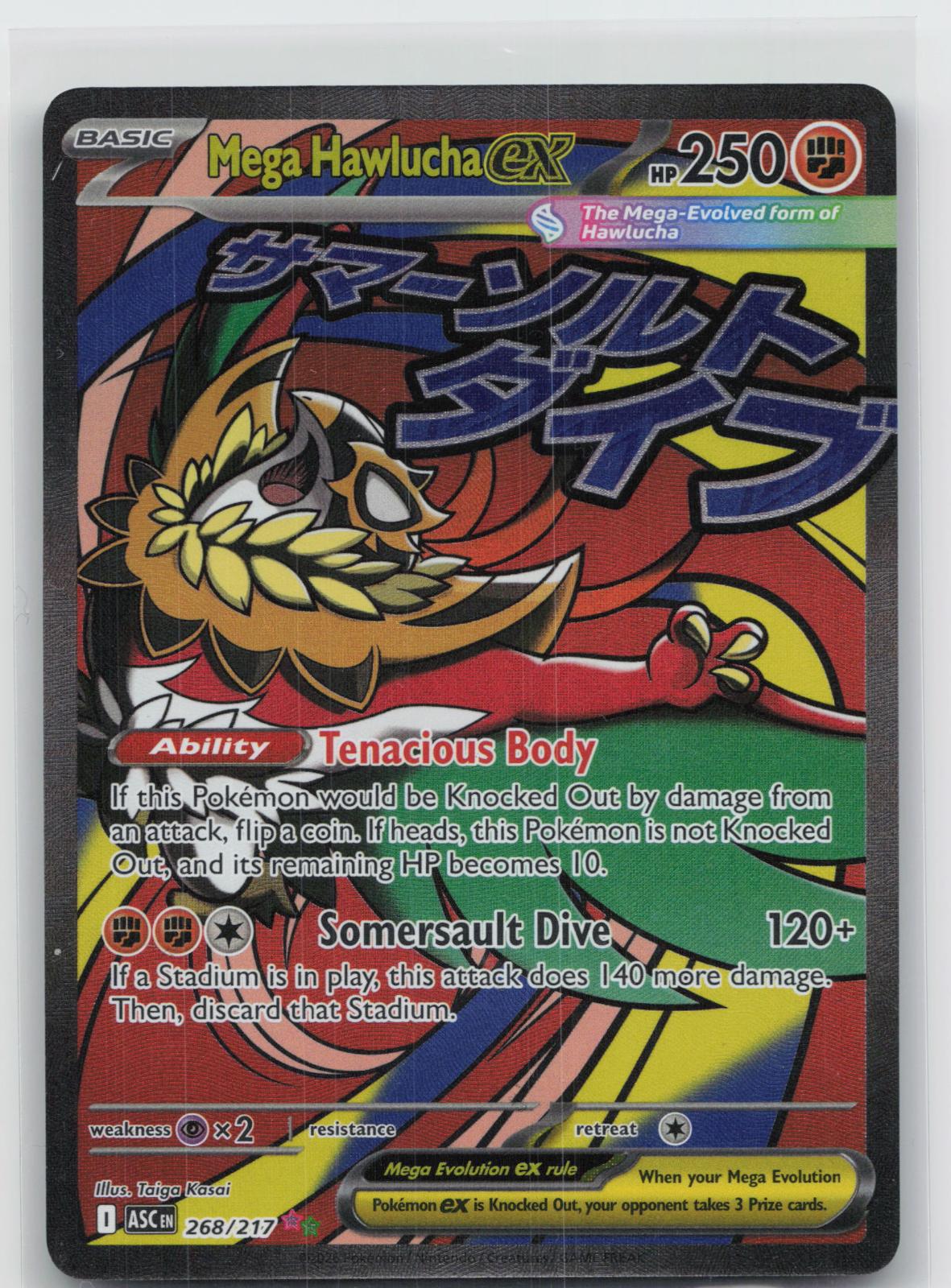 Mega Hawlucha ex - Ascended Heroes 268/217