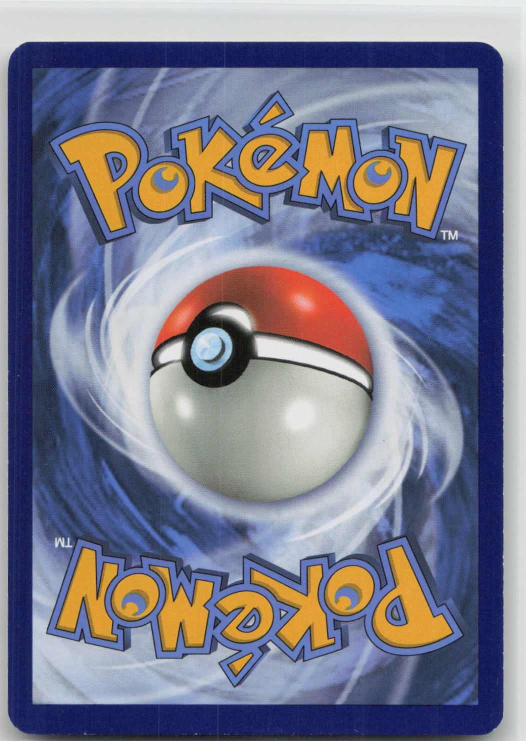 Back of card