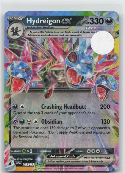 Hydreigon ex - Surging Sparks 119/191