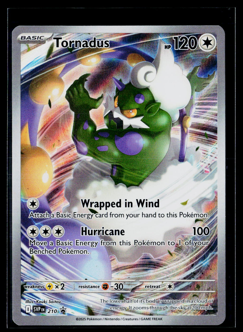 Tornadus - Scarlet & Violet Promo 210 (NM)