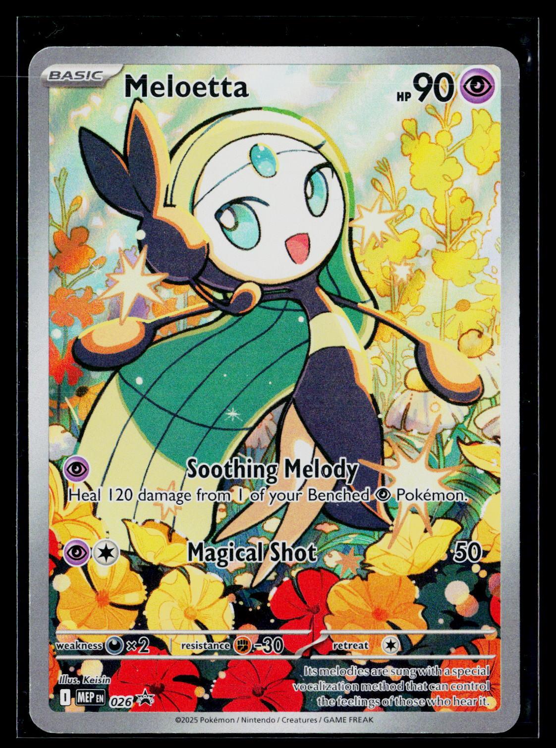 Meloetta - ME: Mega Evolution Promo 026 (NM)