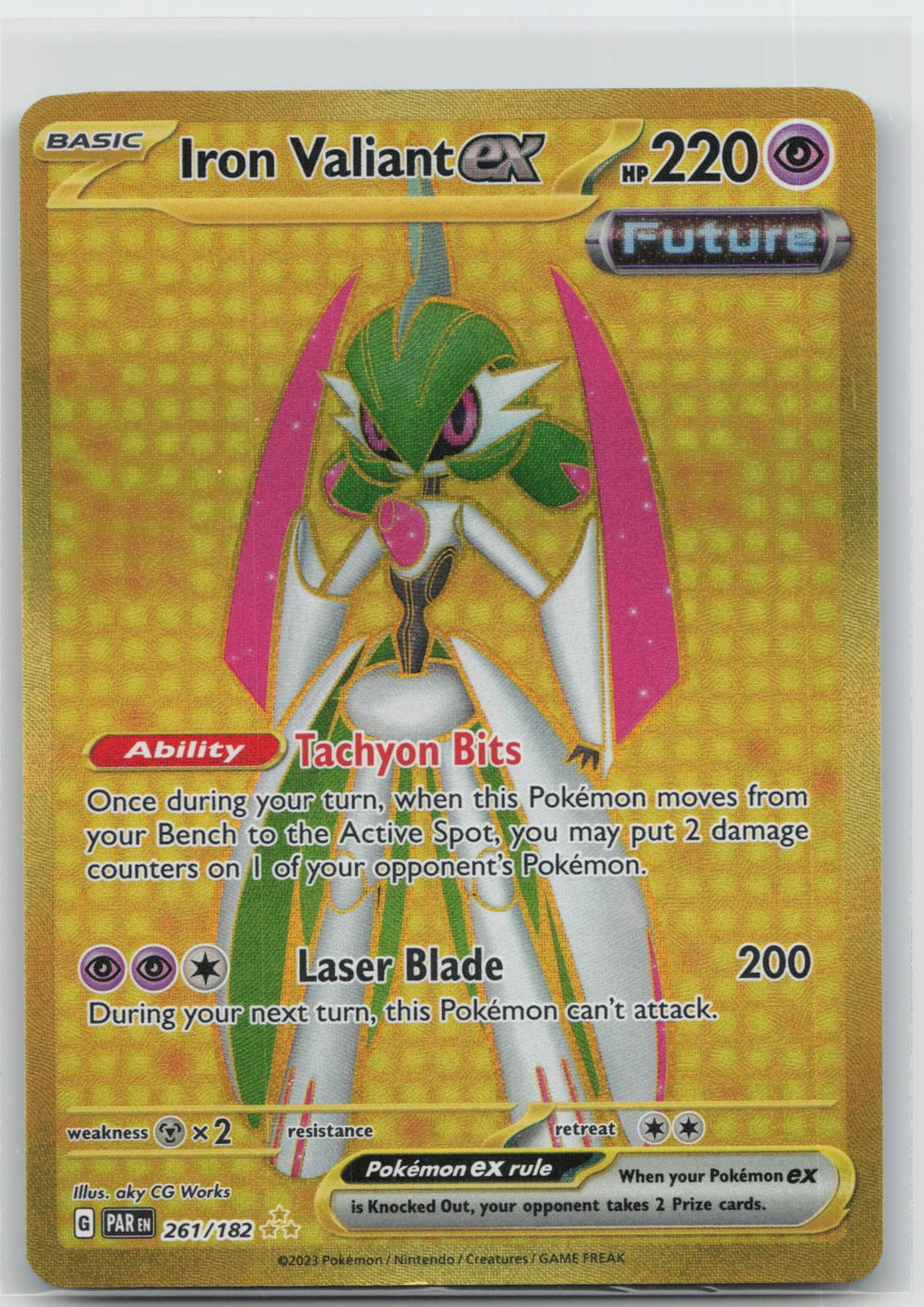Iron Valiant ex - Paradox Rift 261/182