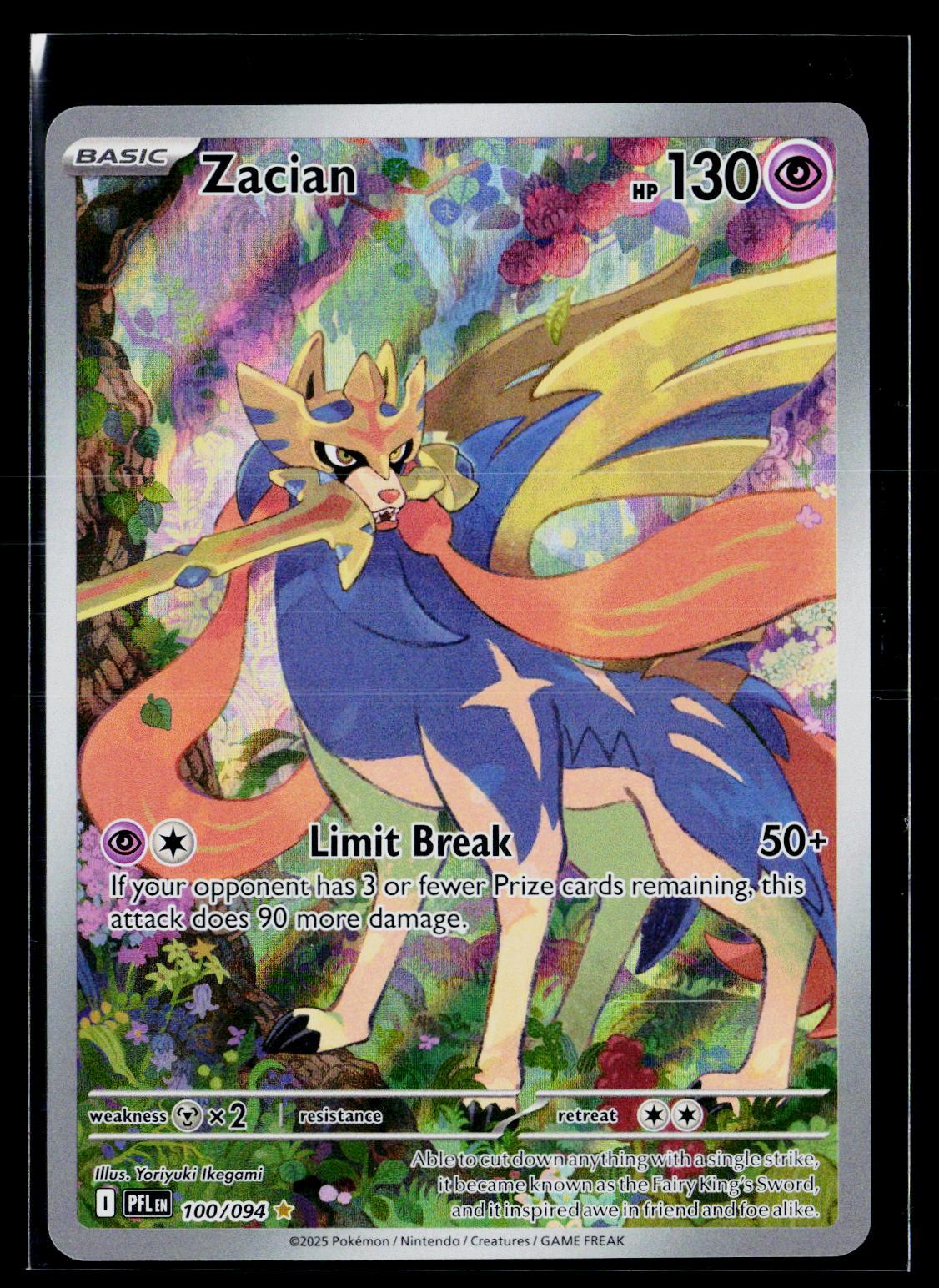 Zacian - Phantasmal Flames 100/094 (NM)
