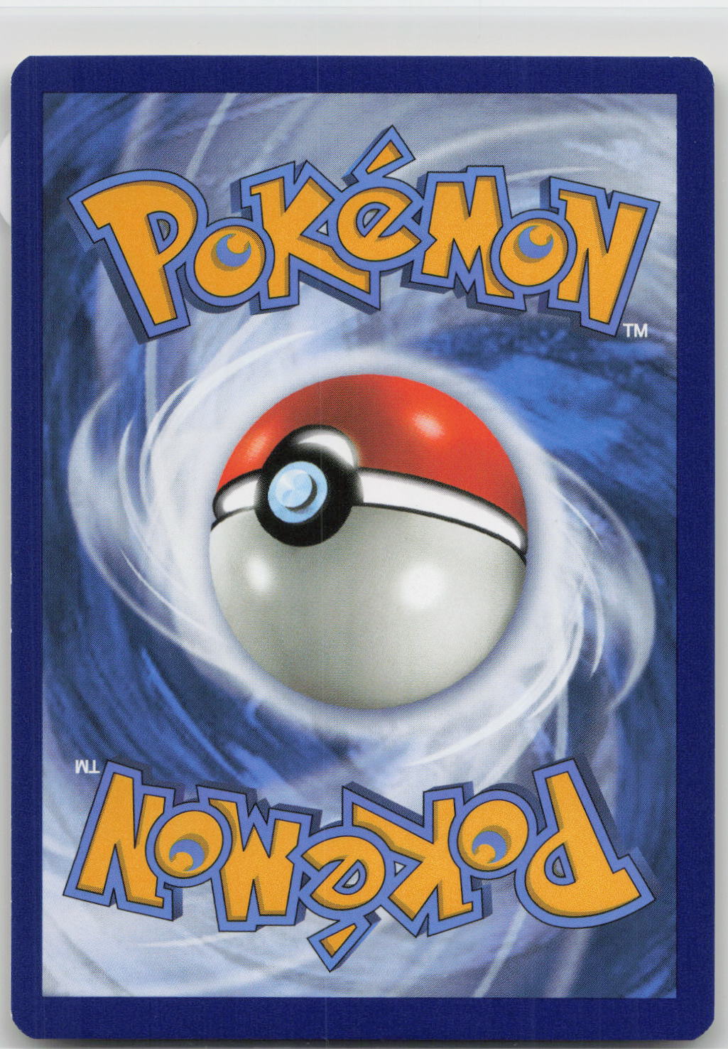 Back of card