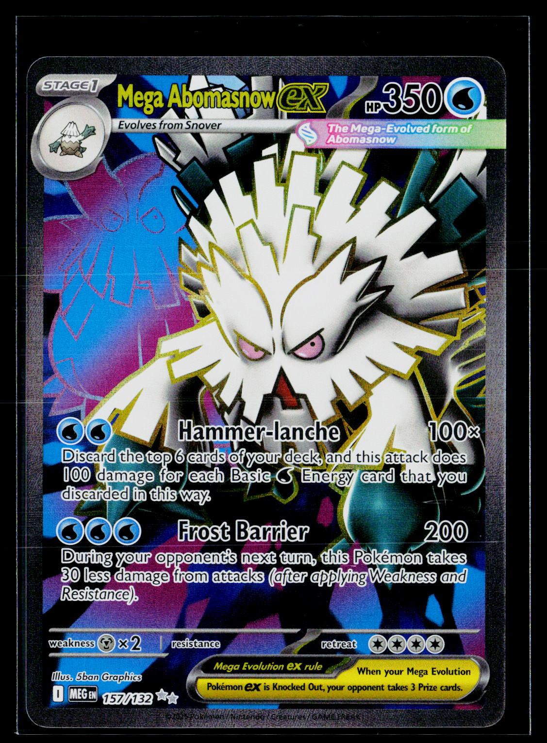 Mega Abomasnow ex - Mega Evolution 157/132 (NM)